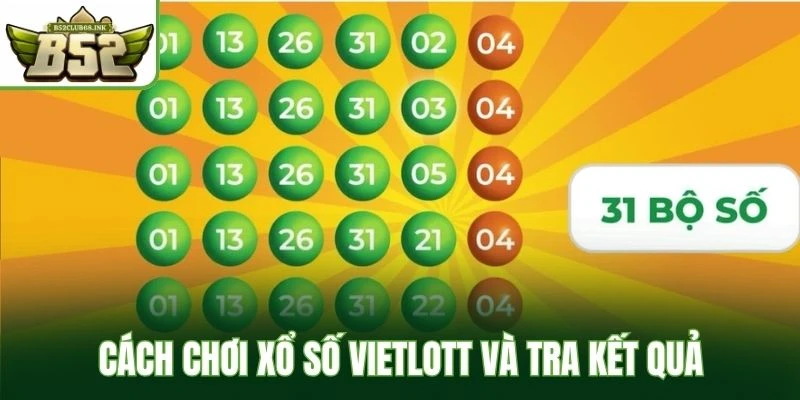 Cách chơi xổ số Vietlott và tra kết quả