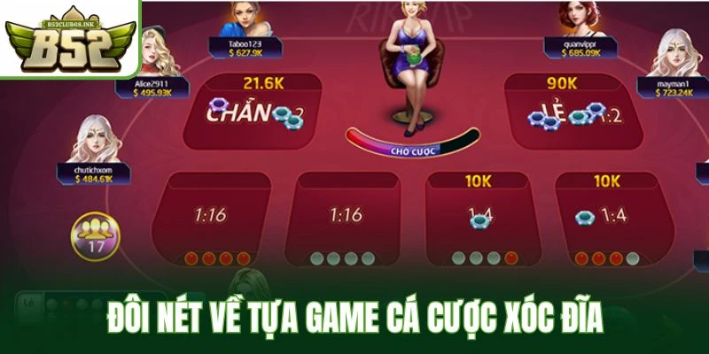 Đôi nét về tựa game cá cược xóc đĩa