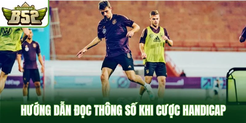 Hướng dẫn đọc thông số khi cược handicap
